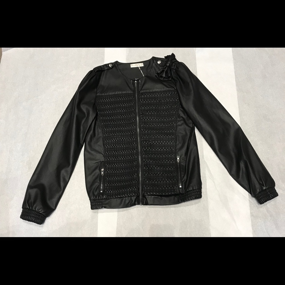 SUPERTRASH Girls Pleather Jacket